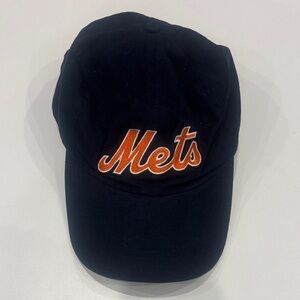MLB NY Mets Chevrolet Navy and Orange Cap